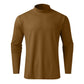 🎁【Geschenk-Empfehlung】Hochgeschlossenes Herren-T-Shirt mit langen Ärmeln und schmaler Passform