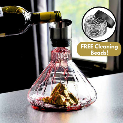 Rotweindekanter mit Wasserfalleffekt – Heimideen