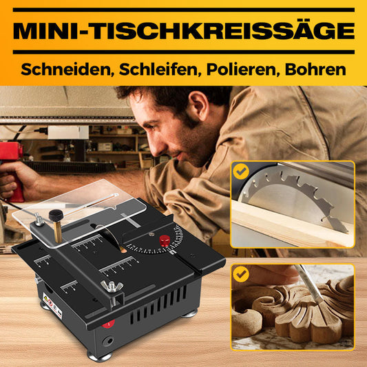 🔥🔥 50 % Rabatt zum Vatertag 🔥 🗜️Multifunktionale Präzisions-Mini-Tischsäge🔥