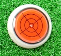 🔥Sommer-Hot-Sale 49% Rabatt🔥(Golftrainer) Golfball-Marker Runde Kappe Clip Mark mit Level Funktion