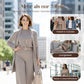Elegantes 3-teiliges Set: Langer Cardigan, Oberteil und Hose