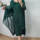 Modisches Chiffonkleid