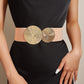 Women's Vintage Gold Buckle High Elastic Belt🎁