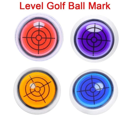 🔥Sommer-Hot-Sale 49% Rabatt🔥(Golftrainer) Golfball-Marker Runde Kappe Clip Mark mit Level Funktion