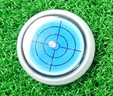 🔥Sommer-Hot-Sale 49% Rabatt🔥(Golftrainer) Golfball-Marker Runde Kappe Clip Mark mit Level Funktion