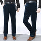 Gerade lange Stretch-Cordhose für Herren – Kaufen Sie 2, kostenloser Versand