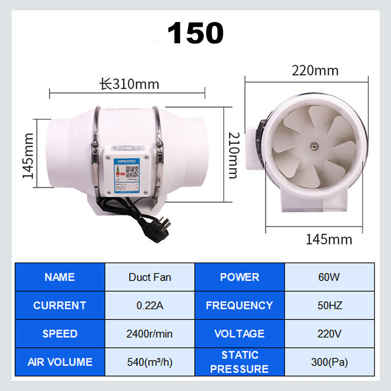 🔥Letzter Tag Verkauf 49%🔥Druck-Kanal-Ventilator✈️Kostenloser Versand für alle Modelle