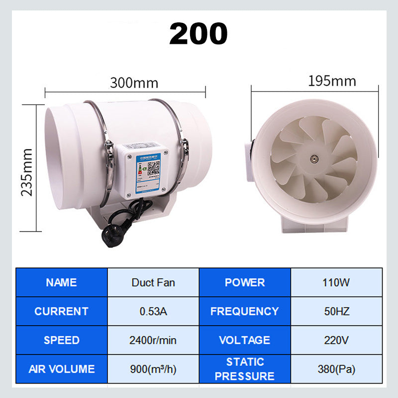 🔥Letzter Tag Verkauf 49%🔥Druck-Kanal-Ventilator✈️Kostenloser Versand für alle Modelle