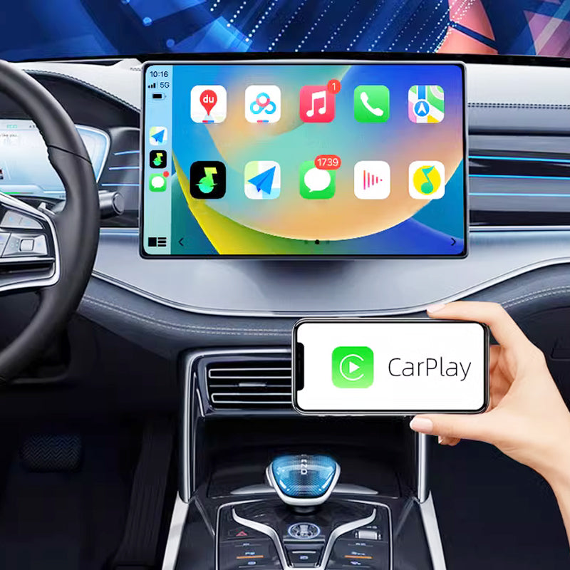 Kabelloser Carplay-Adapter mit Ladekabel