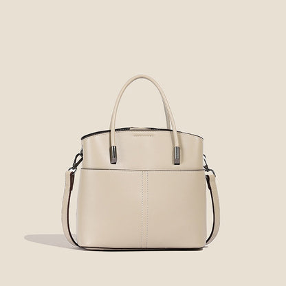 Retro Leder Schultertasche & Handtasche für Frauen