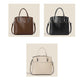 Retro Leder Schultertasche & Handtasche für Frauen