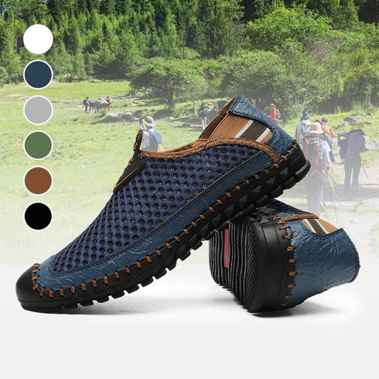 Hohle, atmungsaktive, rutschfeste Outdoor-Wanderschuhe für Herren