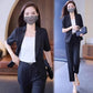 🔥👚Leichte Damen-Sommeranzüge Kurzarm-Blazer und Hose