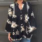 🍃49% Rabatt 🧺Women’s Boho Style Printed Ruffle Top