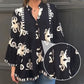 🍃49% Rabatt 🧺Women’s Boho Style Printed Ruffle Top