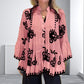 🍃49% Rabatt 🧺Women’s Boho Style Printed Ruffle Top