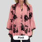 🍃49% Rabatt 🧺Women’s Boho Style Printed Ruffle Top