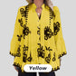 🍃49% Rabatt 🧺Women’s Boho Style Printed Ruffle Top