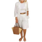 💕Elegantes Set aus Leinenshorts und Blazer für Damen