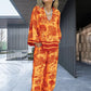 💥49% Rabatt für eine begrenzte Zeit💥😍🌿Printed causal loose suit for women in large sizes💋.