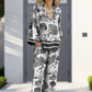 💥49% Rabatt für eine begrenzte Zeit💥😍🌿Printed causal loose suit for women in large sizes💋.