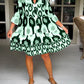 🍂Saisonwechsel-Rabatte 57% Rabatt🍂Plissee-Kleid mit Fleckenmuster