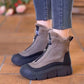 ✨Herbst-Winter-Serie✨Wasserdichte, warme Schneestiefel mit Reißverschluss für Damen