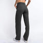 50% Rabatt🔥Dehnbare Arbeitshose mit geradem Bein und hoher Taille für Damen