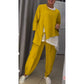 50%Rabatt🔥2-teiliges Set aus asymmetrischem Oberteil und locker sitzender Hose für Damen