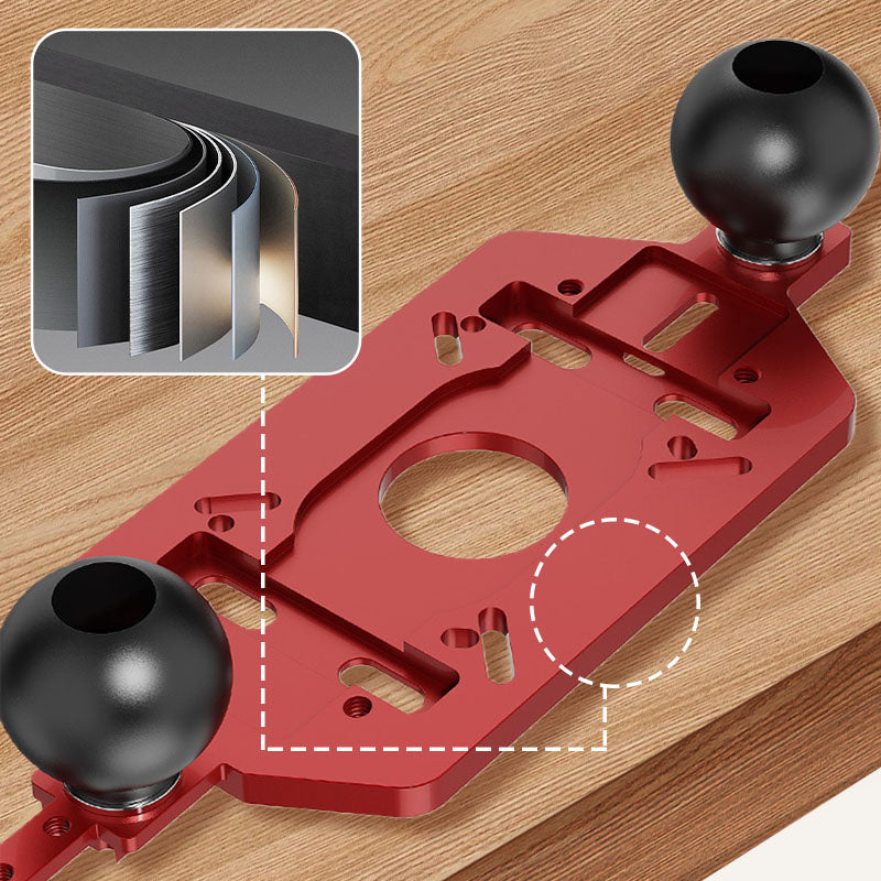 📦📦Kostenloser Versand🔥-Anpassungsfähige Fräsmaschine mit geschlitzter Basis für die Holzbearbeitung