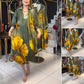 🍁Herbst-Neuankünfte 60% RABATT💃Trendiges, bedrucktes Kleid mit Farbverlauf