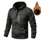 ❄️Winter-Angebot 50% Rabatt🎁Casual Herrenjacke mit dicker Kapuze Windbreaker