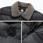 Wärmende, wasserdichte Herren-Daunenjacke mit Kragen