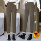 ⏳Women's High-waist Warm Faux Fleece-lined Pants
