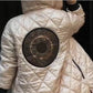 🌸Winterjacke mit Kapuze und Reißverschluss Warm gepolstert für Frauen