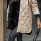 🌸Winterjacke mit Kapuze und Reißverschluss Warm gepolstert für Frauen