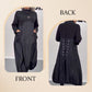 🌟49 % Rabatt!：Langärmeliges Kleid mit Mokkakragen und Kordelzug【kostenloser Versand】