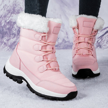 Trendige, rutschfeste und warme Schneestiefel für Frauen