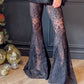 Stylischer Blazer & durchsichtige Schlaghose im 2-teiligen Set