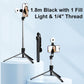 Bluetooth-Selfie-Stick-Stativ mit LED-Fotolicht