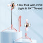 Bluetooth-Selfie-Stick-Stativ mit LED-Fotolicht