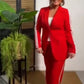 Women's Fashion Jacket & Pants Two Piece Set