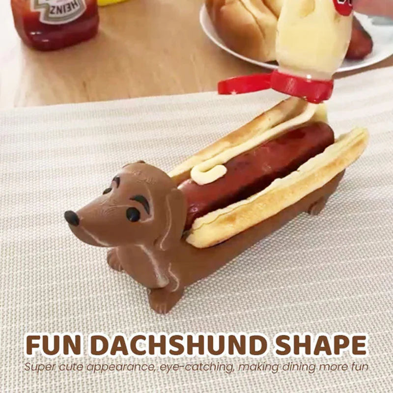 Decorative Dachshund Tray for Hot Dogs