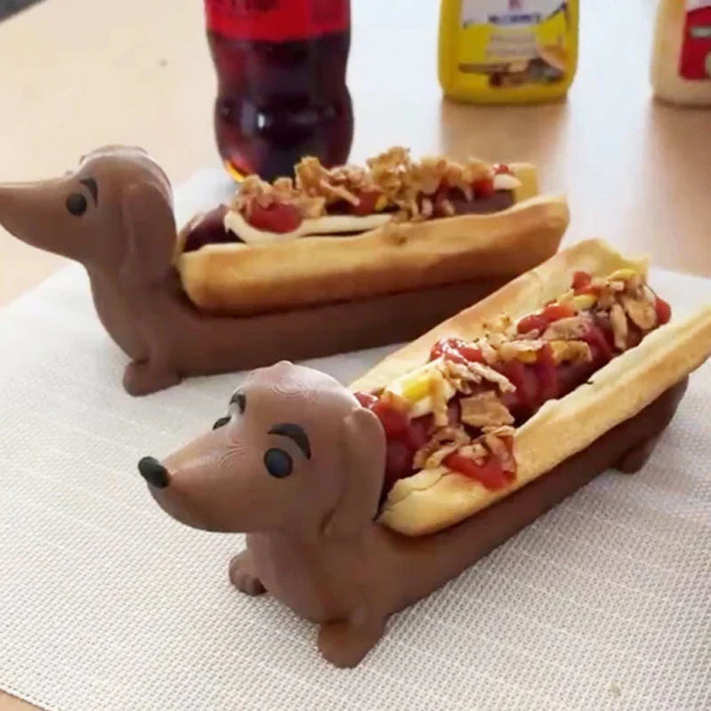 Decorative Dachshund Tray for Hot Dogs