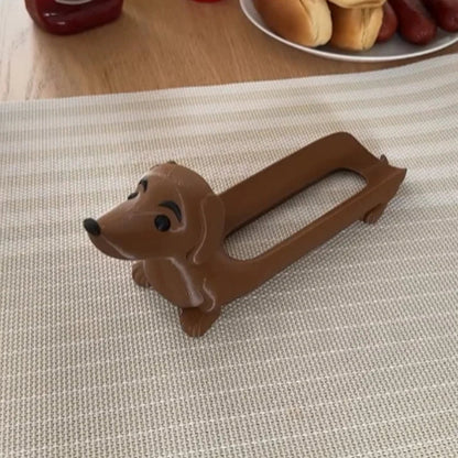 Decorative Dachshund Tray for Hot Dogs