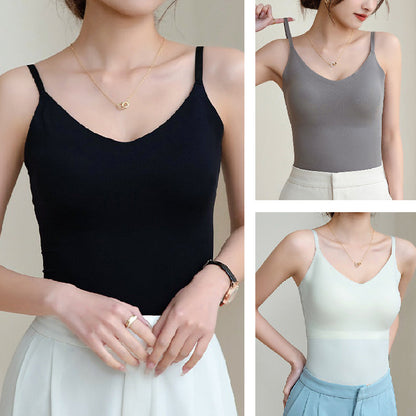 Women’s Seamless V-Neck Camisole Top