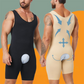 Einteilige, schlankmachende Shapewear für Männer mit Bauchkontrolle
