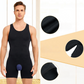 Einteilige, schlankmachende Shapewear für Männer mit Bauchkontrolle