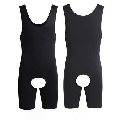 Einteilige, schlankmachende Shapewear für Männer mit Bauchkontrolle