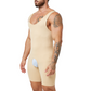 Einteilige, schlankmachende Shapewear für Männer mit Bauchkontrolle